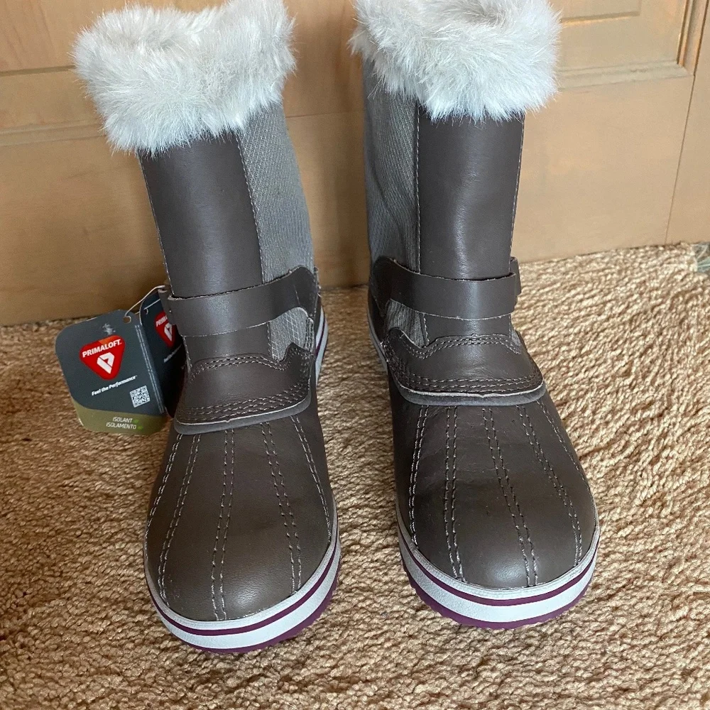 LL BEAN Tek2.5 Waterproof Lightweight Winter Boots‎ Primaloft Insulation NWT